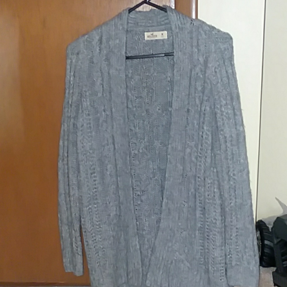 Hollister grey sweater